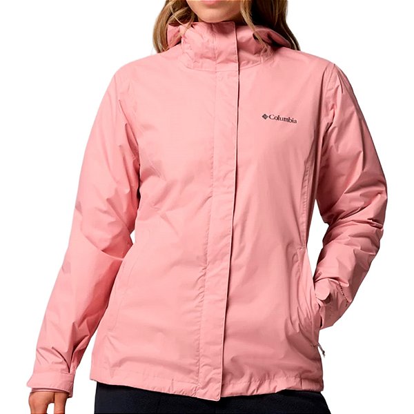 Jaqueta Impermeavel Feminina Arcadia™ II Eraser Pink Rosa - Columbia