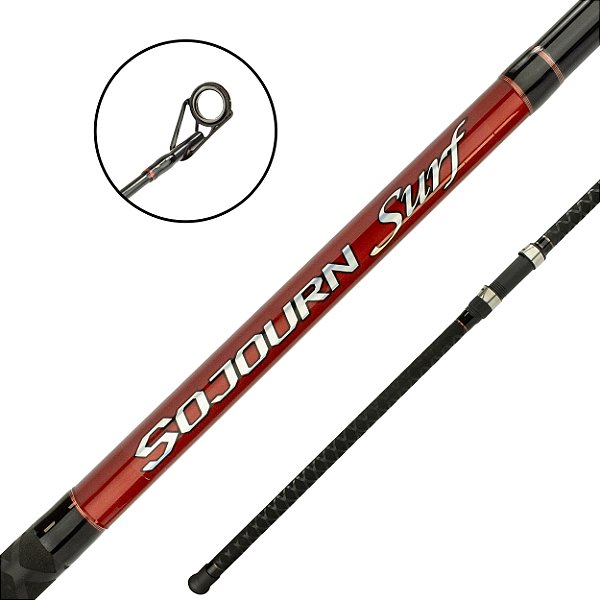 Vara Para Molinete Sojourn Surf 2 Partes Grafite Composition - Shimano