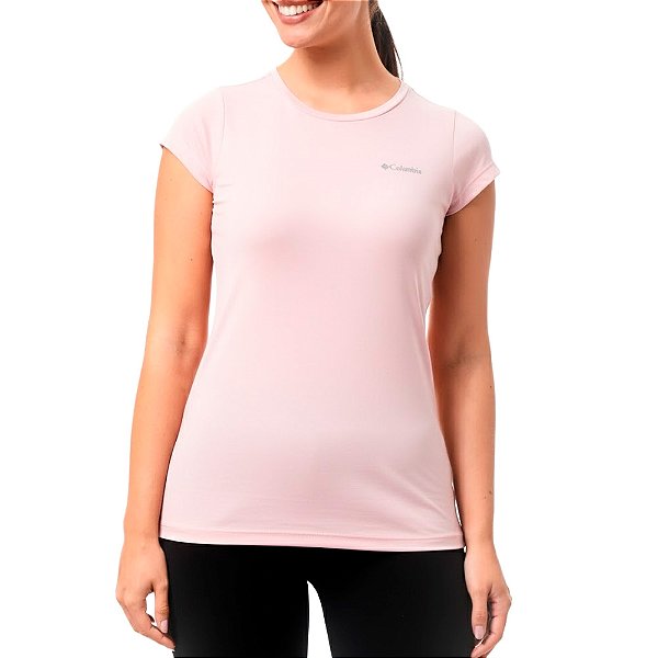 Camiseta Feminina Neblina MC Tiki Pink - Columbia