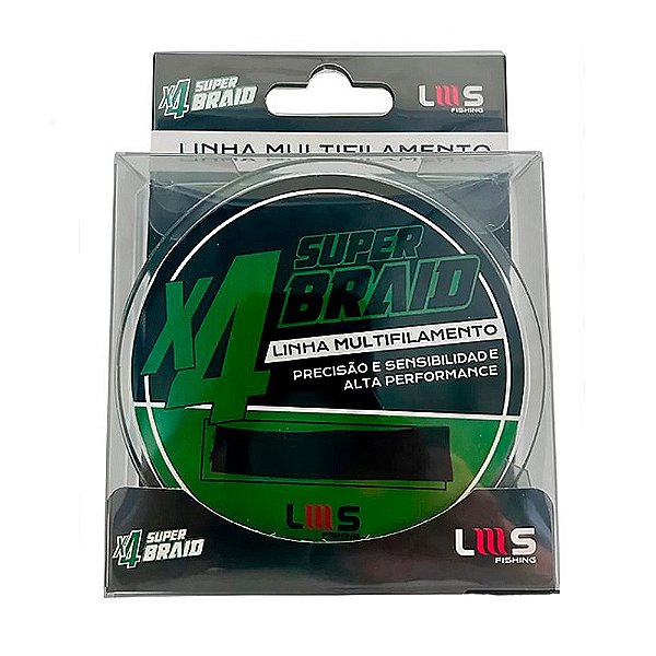 Linha Multifilamento 4x Verde 300mts - LMS