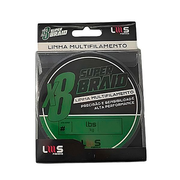 Linha Multifilamento 8x Verde 300mts - LMS