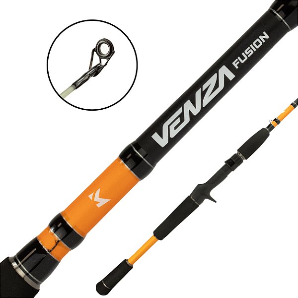 Vara Para Carretilha Interiça Venza Fusion VNZF-C561 1.68mt - Marine