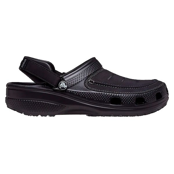 Sandália Yukon Vista II LR Clog Preto Slate Grey - Crocs