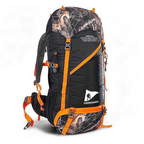 Mochila Para Camping Andes LGND 40L Preto - Ntk