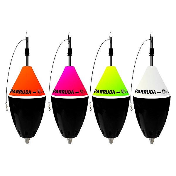 Bóia Cevadeira Parruda Copo Preto 62g - Jr Pesca