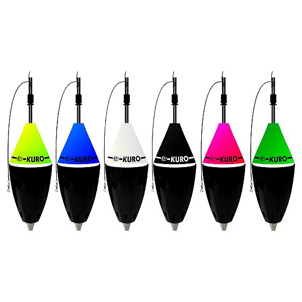 Bóia Cevadeira Kuro Copo Preto 52g - Jr Pesca