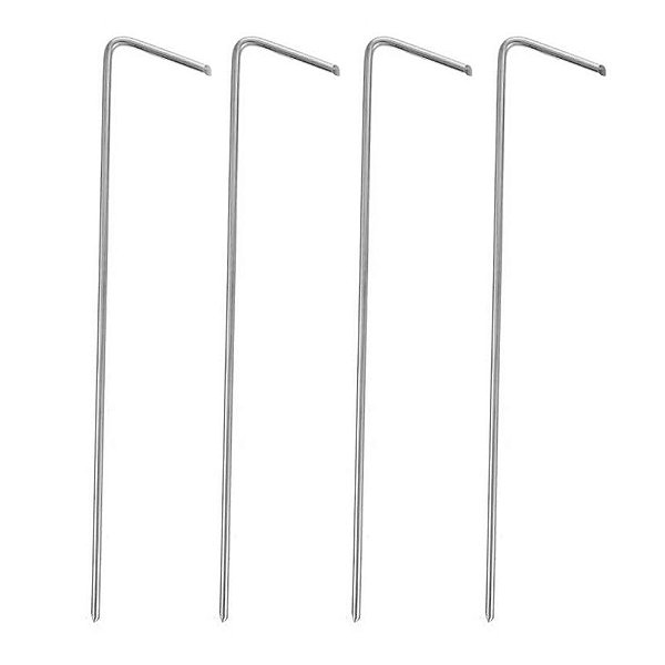Kit Estaca De Ferro Para Barraca 12.5 x 2.7cm 4un - Deyu