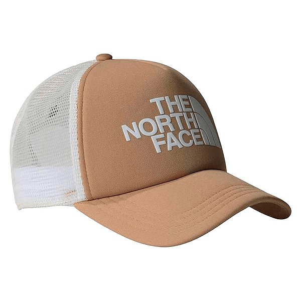 Boné Adu TNF Logo Trucker Caqui Branco - The North Face