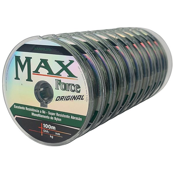 Linha Monofilamento Max Force 500mts - Maruri