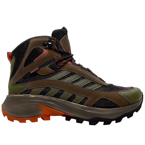 Bota Adventure Cano Alto Brisa 02 Verde - Macboot