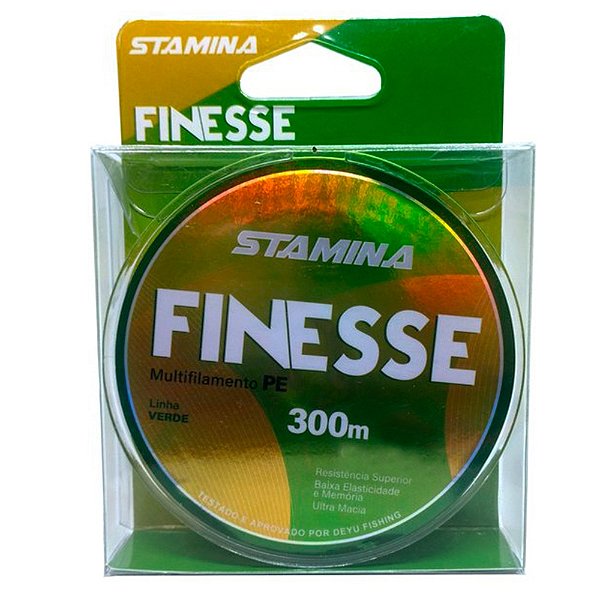 Linha Finesse 300mts Verde - Deyu