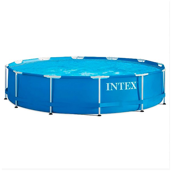 Piscina Armação 6503L Com Bomba 220v 3,66mX76cm - Intex