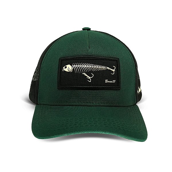 Boné Premium 22 Verde Preto - Presa Viva