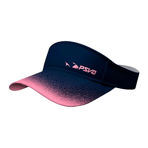 Viseira Feminina 04 Marinho Degrade Rosa - Presa Viva