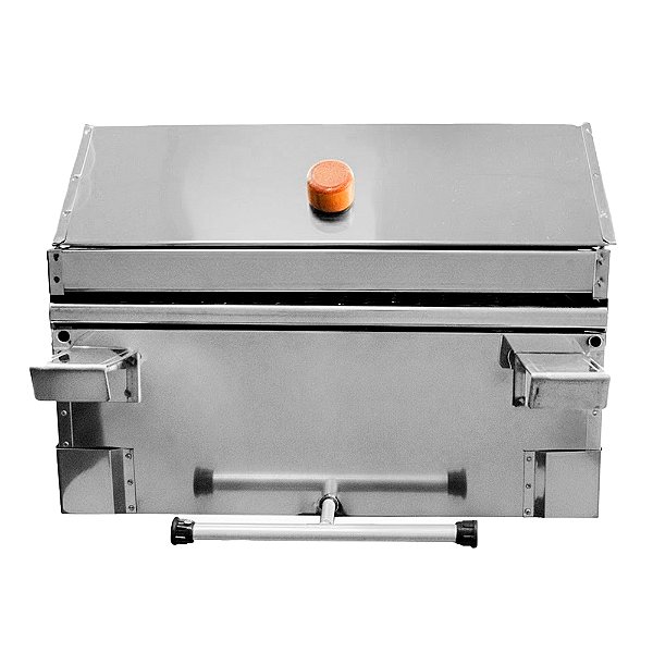 Churrasqueira Barco Bafinho Inox C/ Mesa e Espeto - Narciso