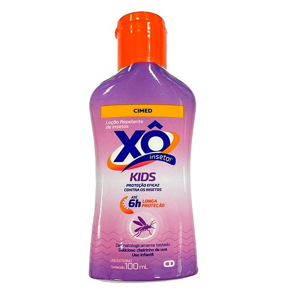 Loção Repelente Xô Inseto Kid 6h 100ml - Cimed