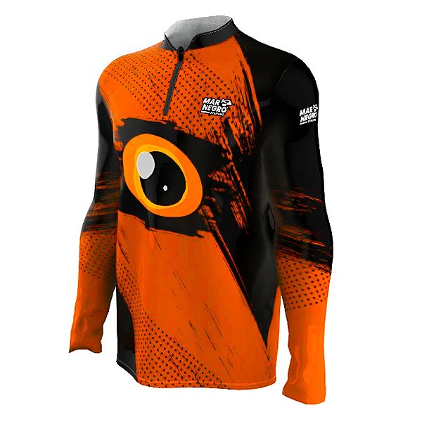 Camiseta De Pesca FPS 50+ Olhos Açu - Mar Negro