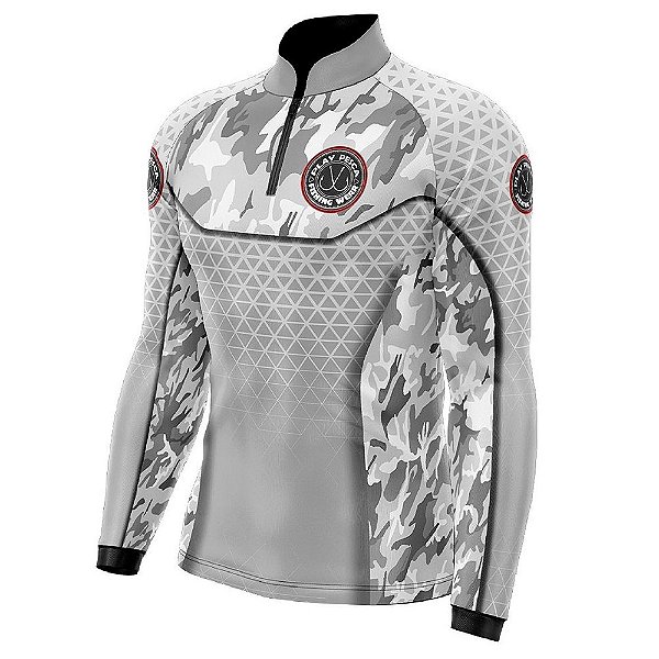 Camisa de Pesca FPS 50+ Cammo White - Play Pesca