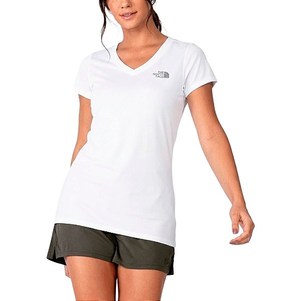 Camiseta Feminina Hyper Tee M/C Branca - The North Face