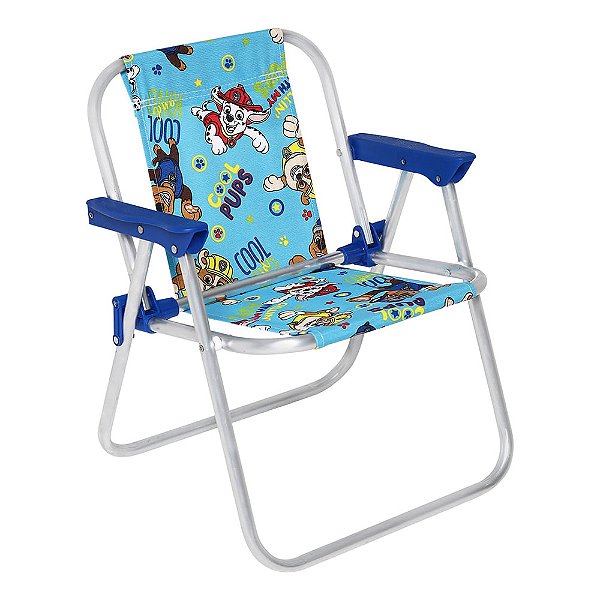 Cadeira Aluminio Infantil Patrulha Canina - Bel