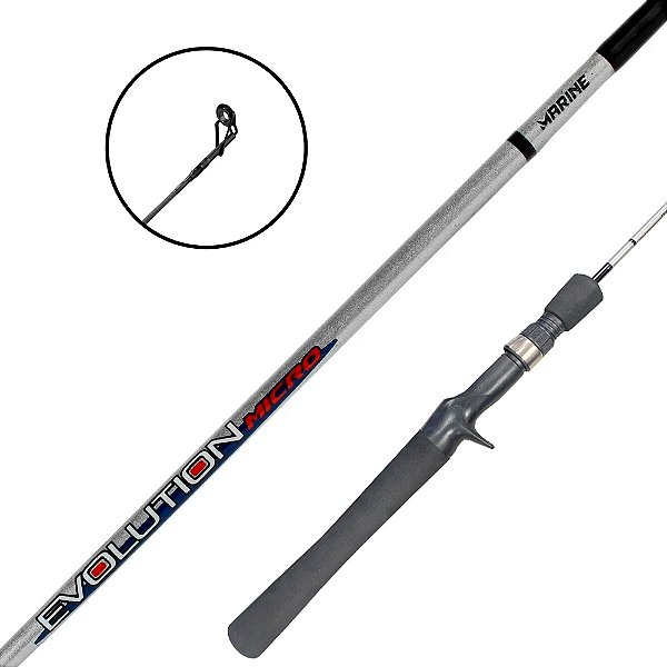 Vara Para Carretilha Interiça Evolution Micro EVM 8-15LB - Marine