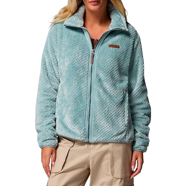 Jaqueta Fleece Feminina Fire Side™ II Sherpa Crushed Blue Azul - Columbia
