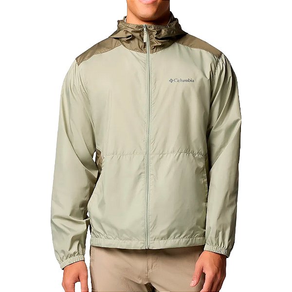 Jaqueta Masculina Flashback™ II Windbreaker Safari Stone Green Verde - Columbia
