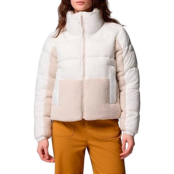 Jaqueta Feminina Leadbetter Point II Sherpa Hybri Sea Bege - Columbia