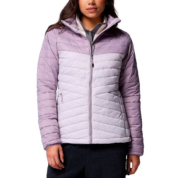 Jaqueta Feminina Powder Pass Lavander Pearl Shale Lilás - Columbia