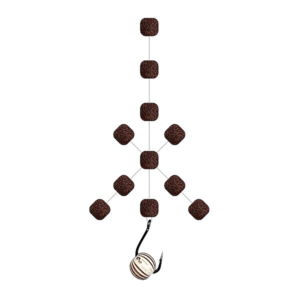 Manhoso Borboleta Ração 8mm - Jr Pesca