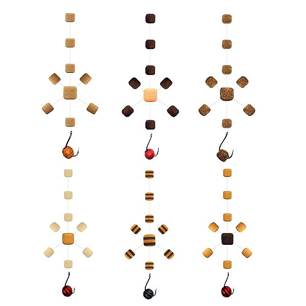 Manhoso X Ração 8mm Cor - Jr Pesca