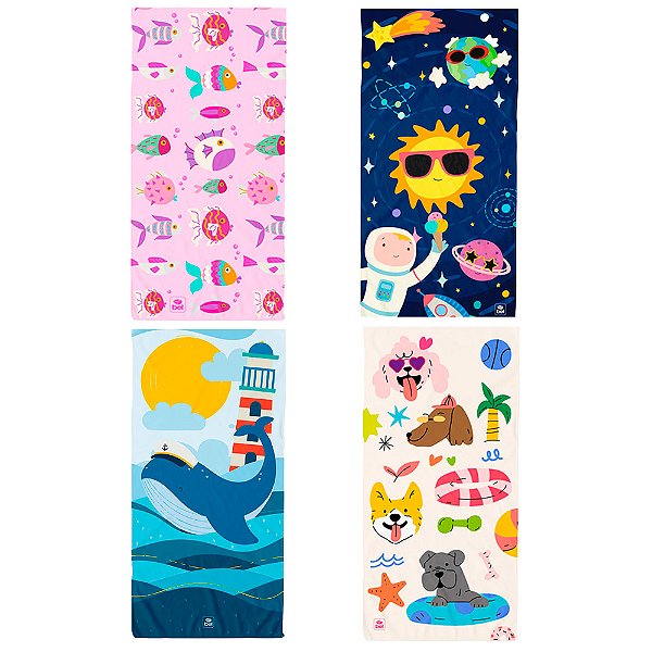 Toalha Para Praia / Piscina Grande 140x70cm - Bel