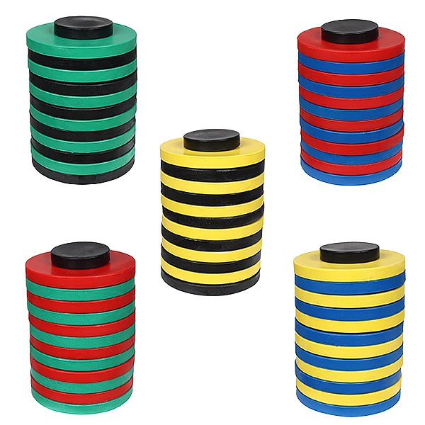 Bocha De Praia 12 Discos e 1 Bolim cores sortidas - Bel