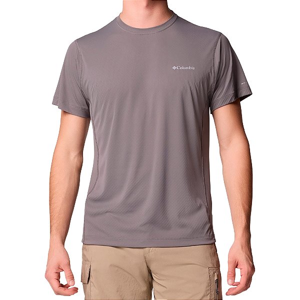 Camiseta MC Masculina Zero Rules City Grey Cinza - Columbia