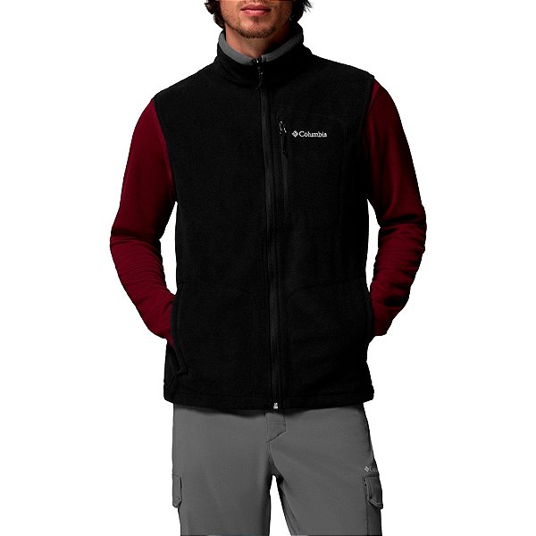 Colete Masculino Fleece Fast Trek Preto - Columbia