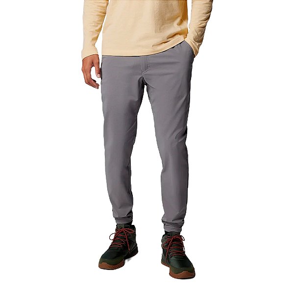 Calça Masculina Sage Peak Pull On Chino Pant Cinza - Columbia