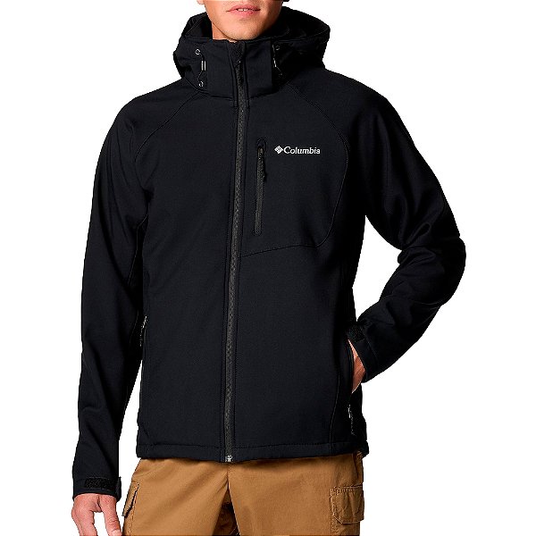 Jaqueta Masculina Cascade Ridge III Softshell Black - Columbia