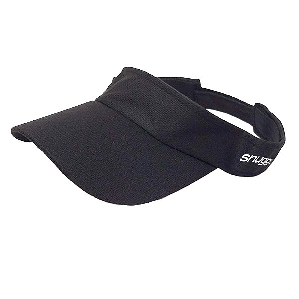 Viseira Esportiva Sol / Praia Preta - Snugg