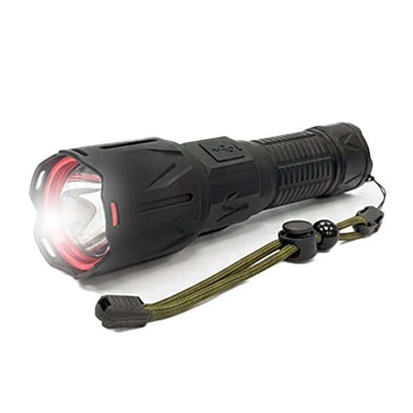 Lanterna LED Recarregavel WS-637 C/Nivel Bateria - J.W.S