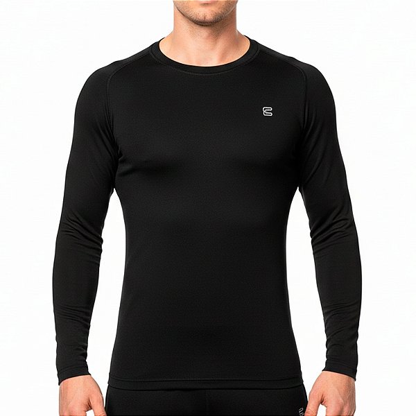 Camiseta Masculina Segunda Pele ML Thermoplus - Curtlo