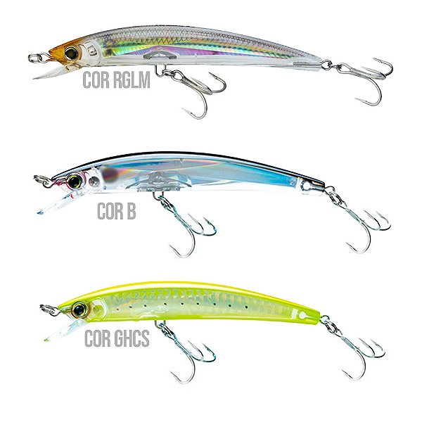 Isca Artificial Crystal 3D Minnow F1145 9cm - Yozuri