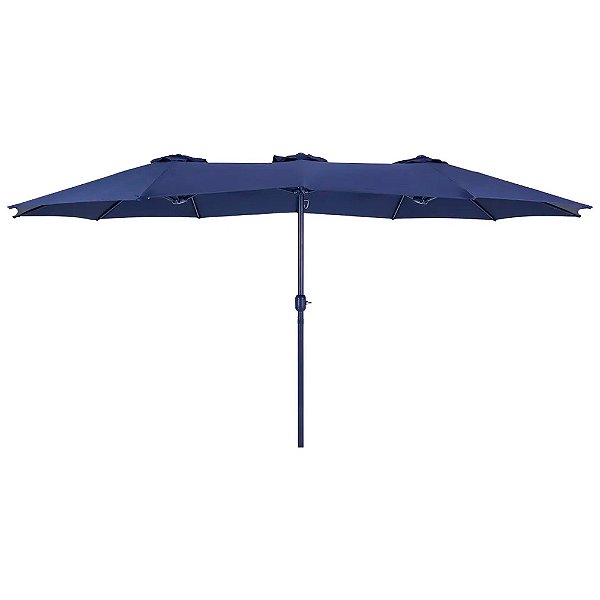 Ombrelone Retangular Oversize 4,6x2.7m Azul Marinho - Bel