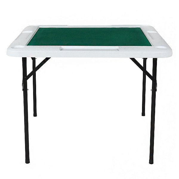 Mesa De Jogos Tampo Verde 1x1m - Bel