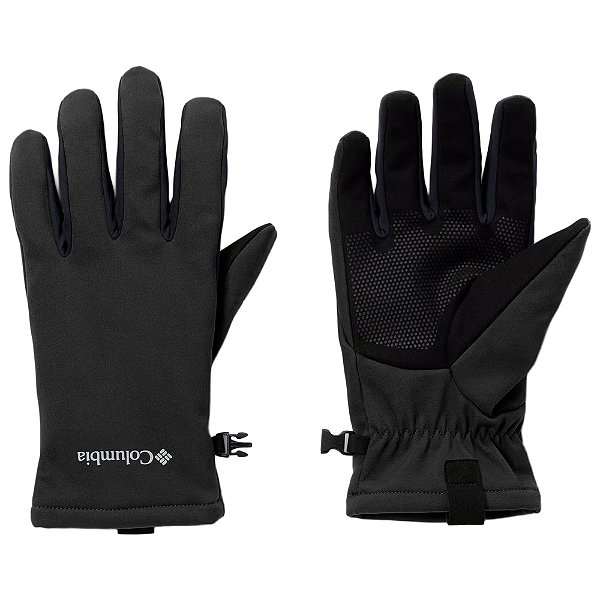 Luva Masculina Ascender III Softshell Preto - Columbia