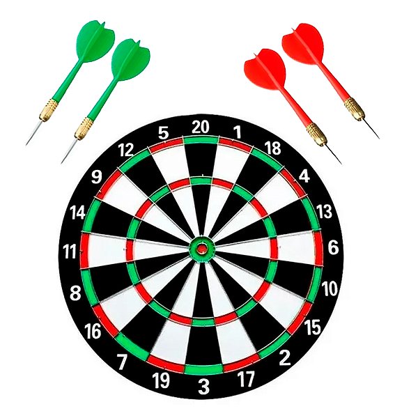 Jogo De Dardos 29cm - Western