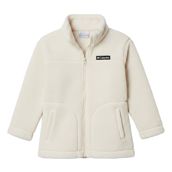 Jaqueta Fleece Infantil West Bend Full Zip Chalk - Columbia