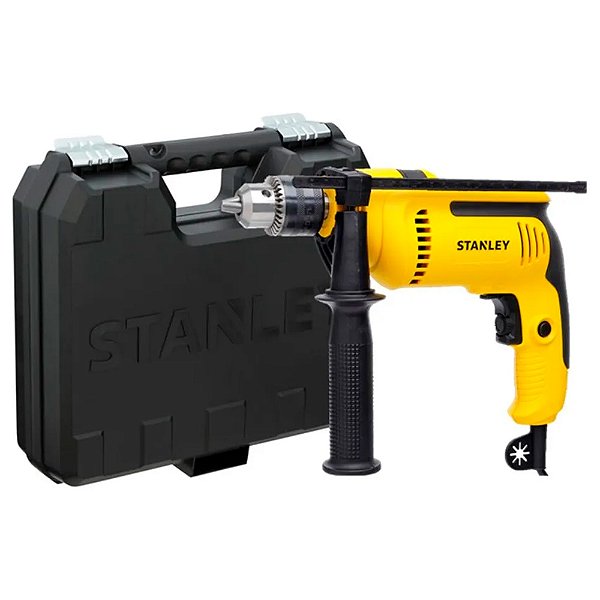 Furadeira de impacto 13mm 1/2” 700W - VVR- Com Maleta - 127V - Stanley