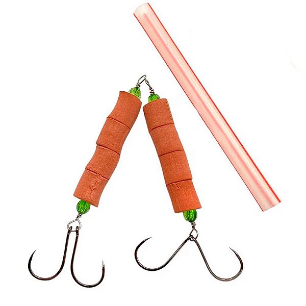 Encastroado C/ EVA p/ Salsicha c/ 2 Unidades- Bóias Barão