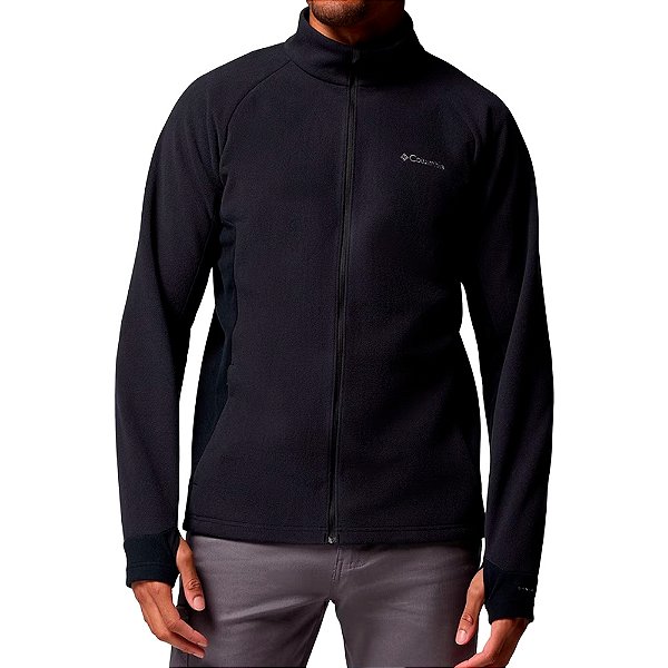 Jaqueta Masculina Arctic Fleece FZ Black - Columbia