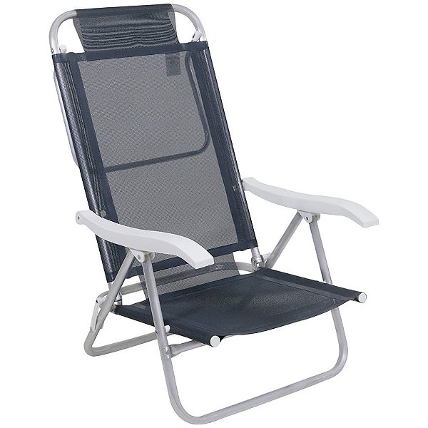 Cadeira Aluminio Sannet Sunny 6 Posiçoes - Bel